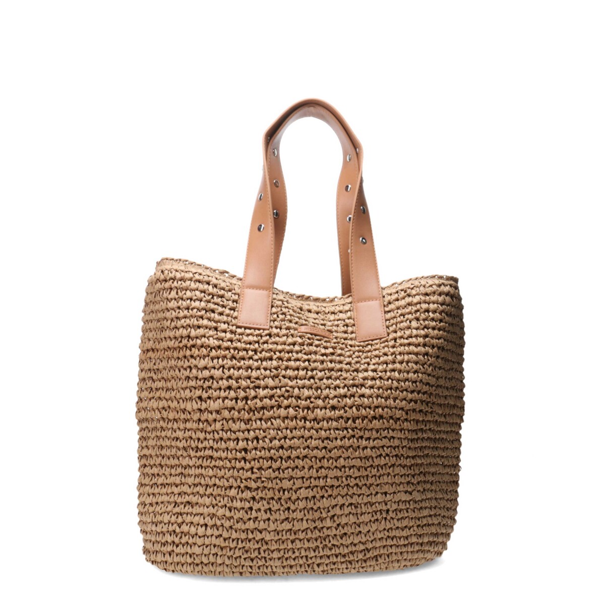 Bolso SELI estilo yute MissCarol - Beige 
