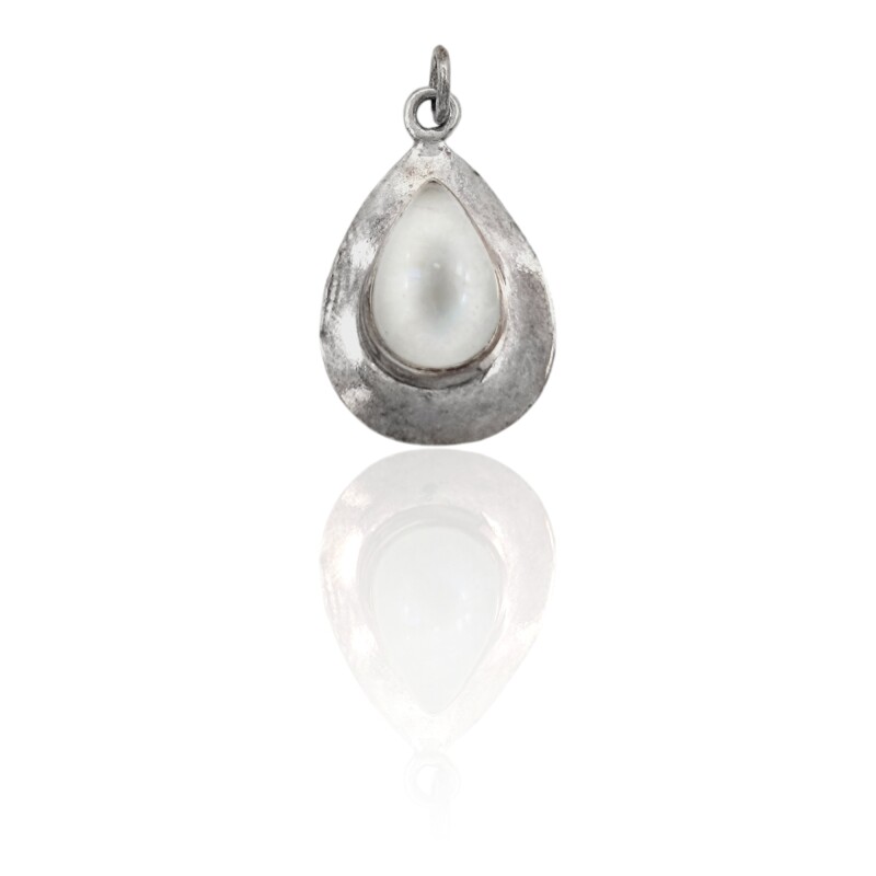 Dije Colgante Gota-Plata 925-Piedra Luna-CP4294 conpiedra