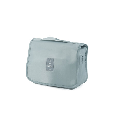 Neceser organizador con reparticiones Gris