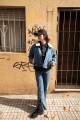 Jeans Cierre Azul