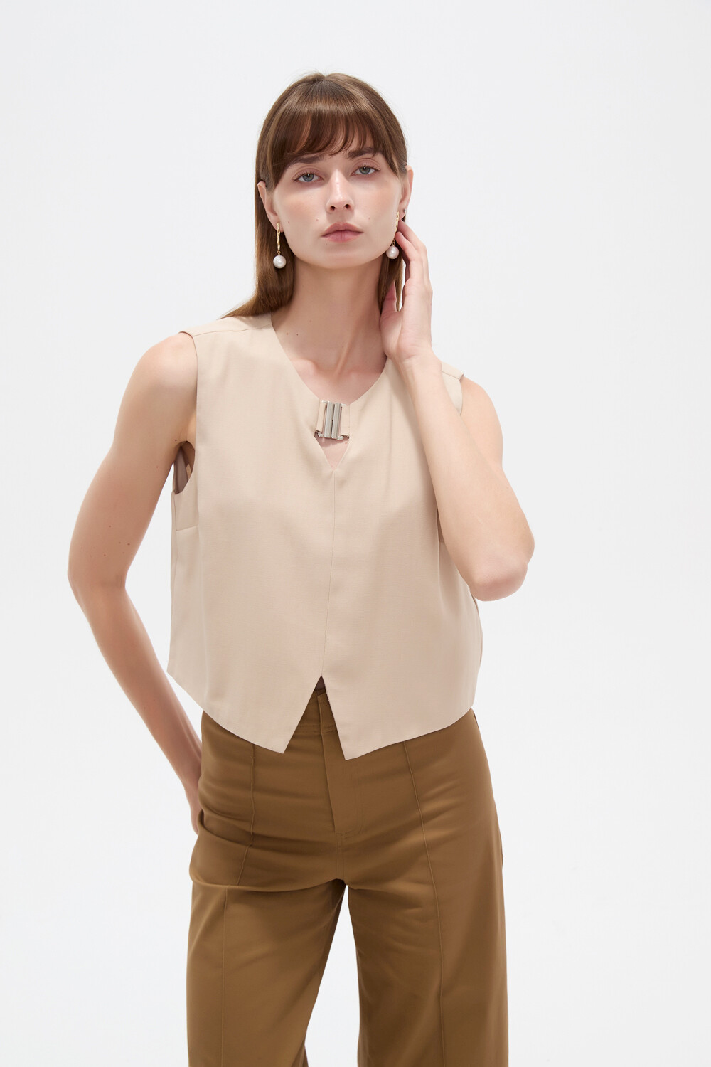 Musculosa Zuril Beige
