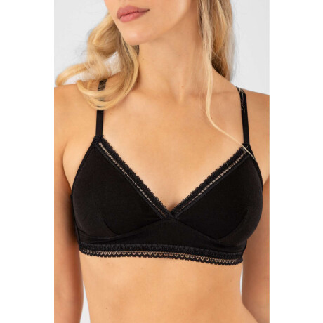 Bralet brume Negro