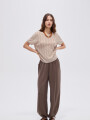 Remera Gruae Beige