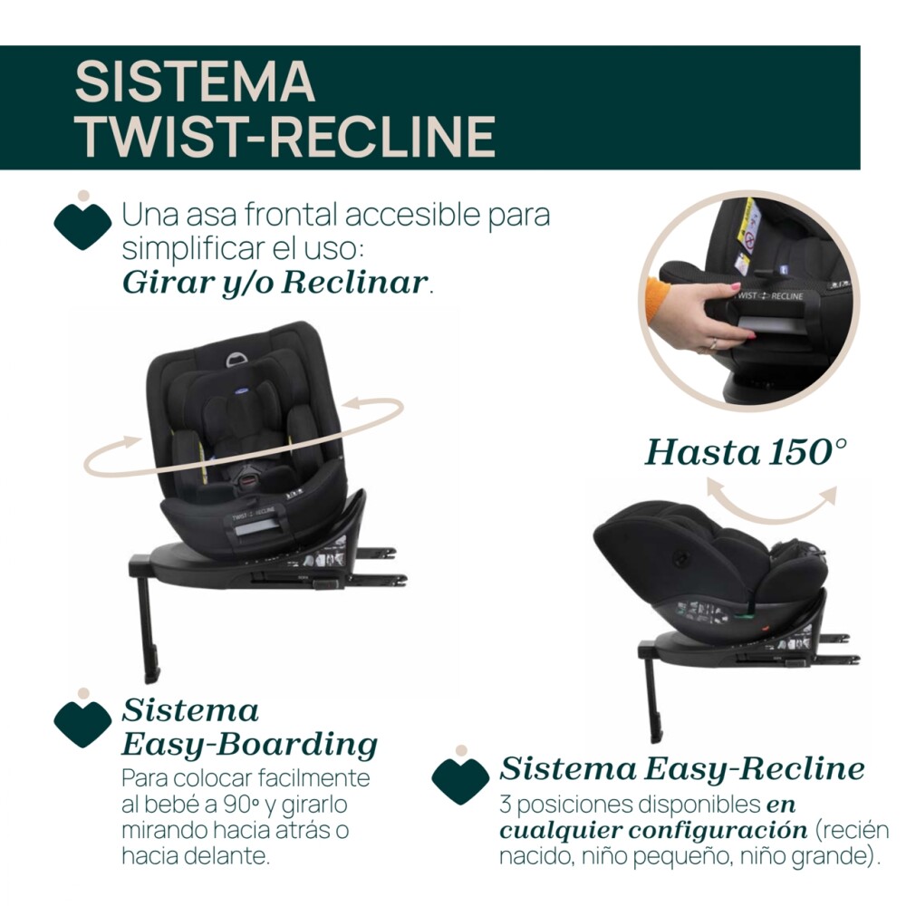 Butaca everone CHICCO ISIZE 0-36kg ISOFIX Butaca everone CHICCO ISIZE 0-36kg ISOFIX