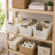 Set x3 Cesto calado angosto M 35 x 16,5 x 16 BLANCO