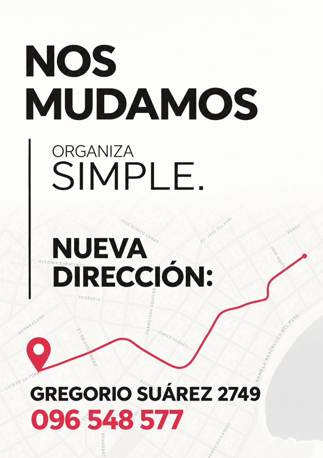 nos mudamos