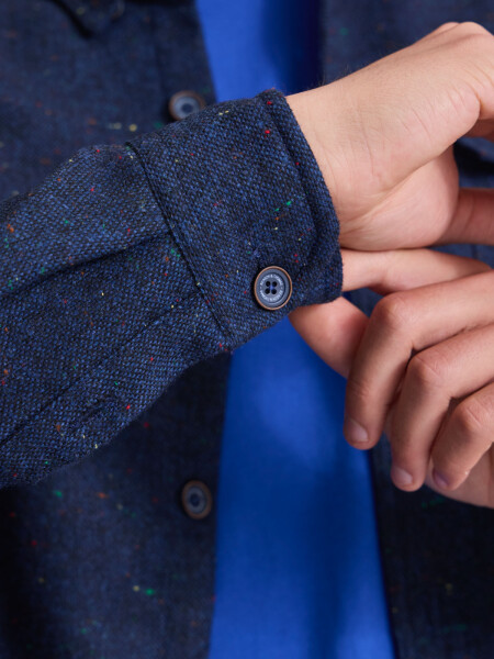 OVERSHIRT TURKU MARINO BOUTONE