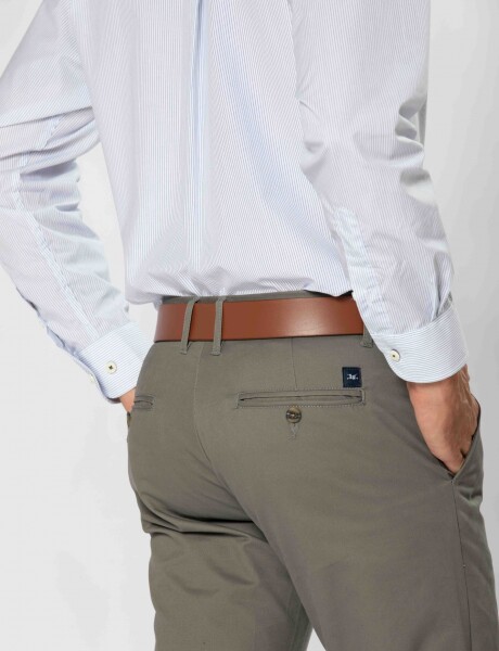 PANTALÓN CLÁSICO GABARDINA Verde