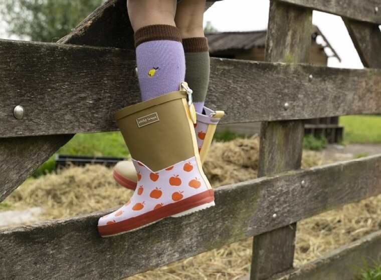 Botas de lluvia Sticky Lemon: Calidad hecha a mano para proteger los pies de tus hijos