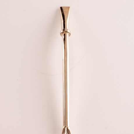 Bombilla De Plata y Oro S36