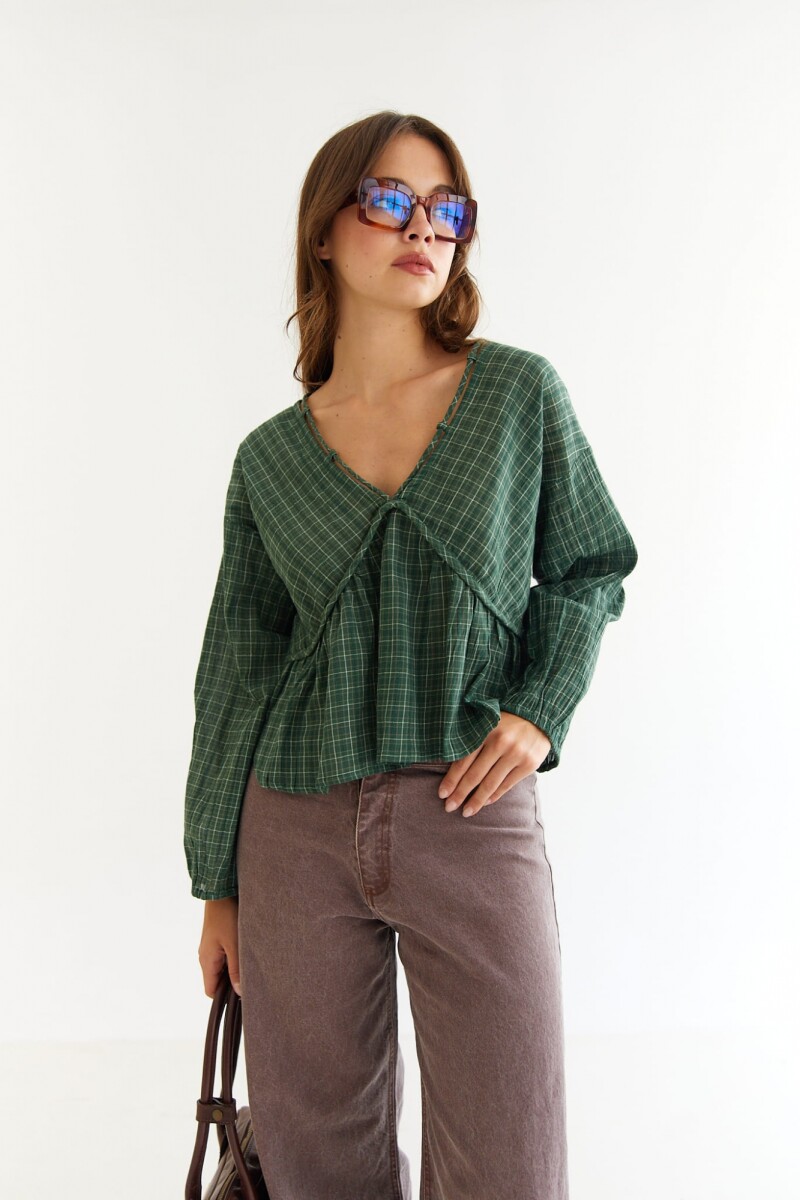 Blusa Centa Verde