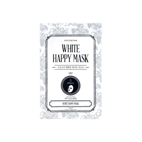 White Happy Mask Mascarilla Facial Iluminadora
