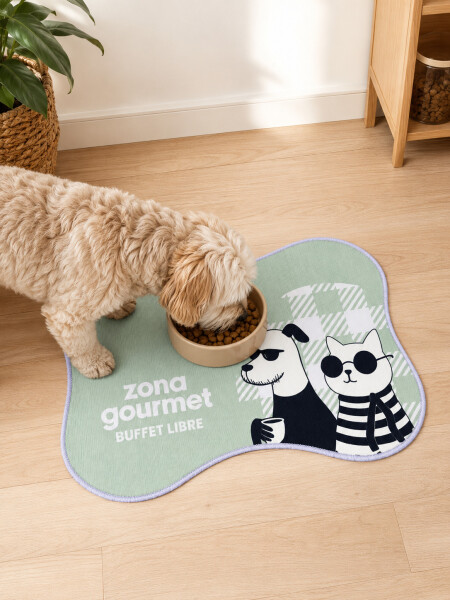 ALFOMBRA ZONA GOURMET GRIS