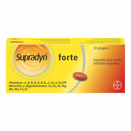 Supradyn Multivitamínico 30 Comprimidos Recubiertos Supradyn Multivitamínico 30 Comprimidos Recubiertos