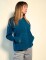 Campera micropolar jaspeada Greta Petroleo