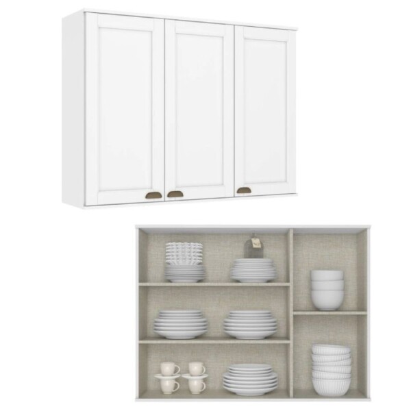 COCINA MODULADA 3.40 MT BLANCA - CLASSY COCINA MODULADA 3.40 MT BLANCA - CLASSY