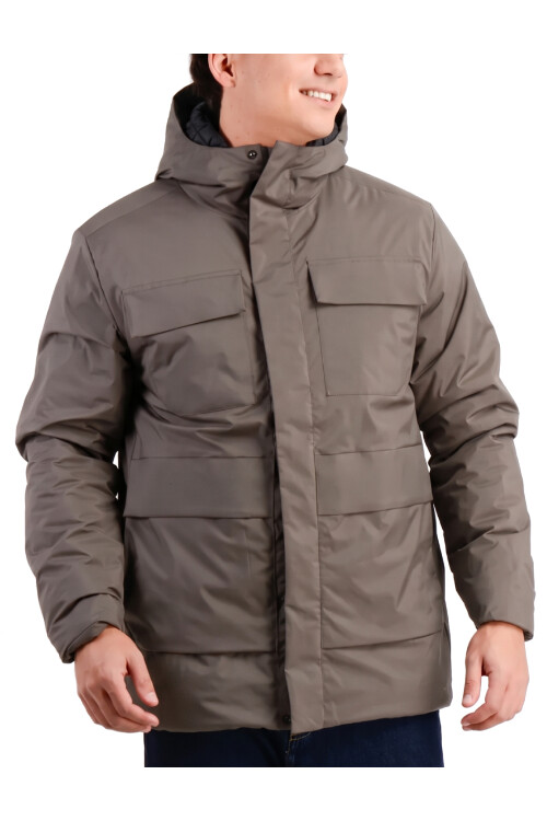 Campera O'Neill Parka Arsenal Marrón