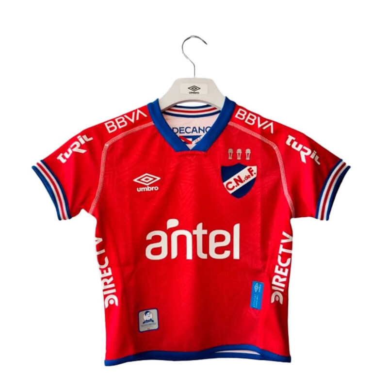 Camiseta Infantil Umbro Nacional Away 1 Rojo - Blanco - Azul