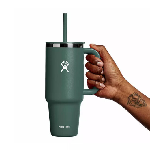 Vaso Hydro Flask 40 Oz All Around Travel Tumbler - Verde Vaso Hydro Flask 40 Oz All Around Travel Tumbler - Verde