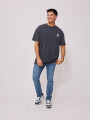 T-SHIRT VERTUNA RUSTY Gris