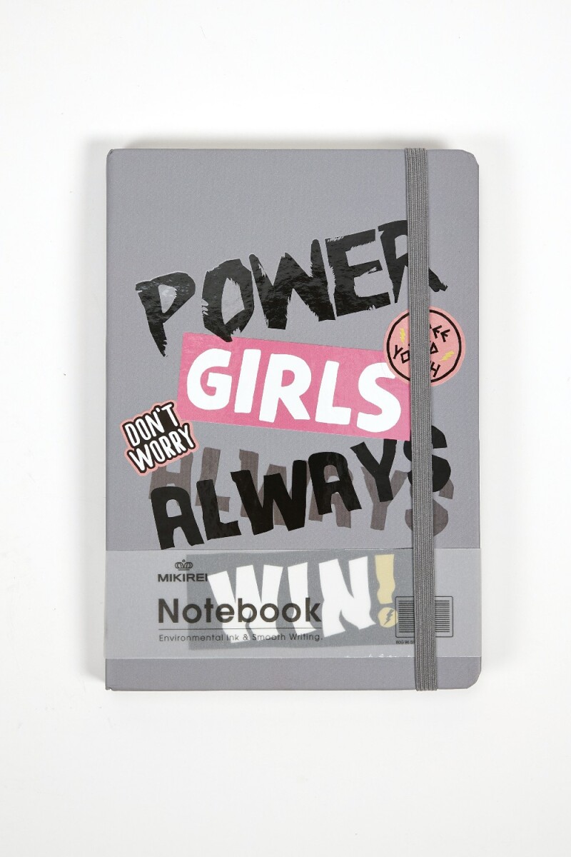 Cuaderno Frases 21x14,5cm, 96 Hojas - Estampado 3 