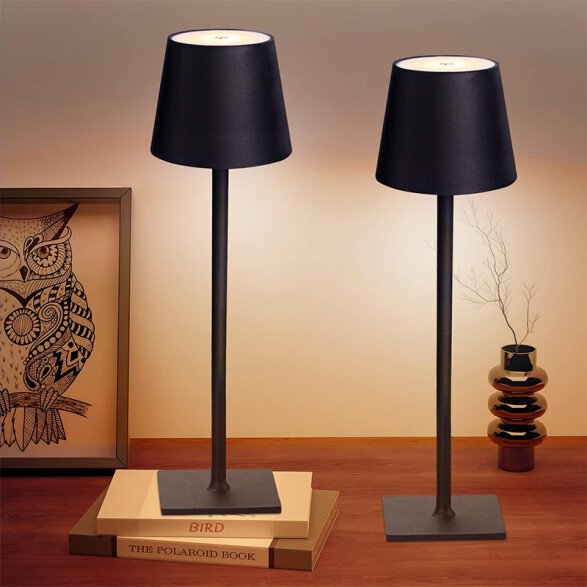 Portátil LED mesa p/exterior inalámbrica USB 2W cálida IX9846