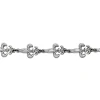 Pulsera Flor de Lis-Plata 925 Inflada-Sin Piedra-PU3348 sinpiedra
