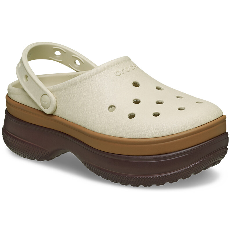 Crocs Classic Stacked Clog Marrón