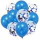 Set de Globo Fessta x10 Und Azul