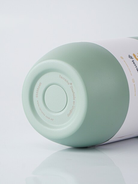 Vaso Térmico Push&Drink 350mL. Oliva