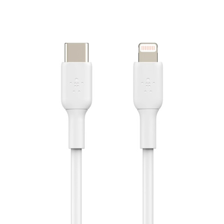 Cable De Carga Belkin Lightning A Usb-c 1mt Blanco (certificado Iphone) Cable De Carga Belkin Lightning A Usb-c 1mt Blanco (certificado Iphone)