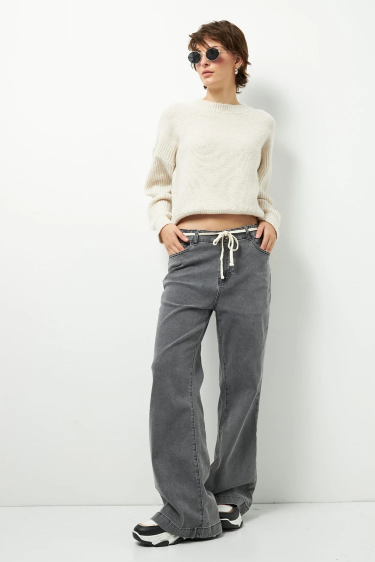JEAN CLOVEN Gris