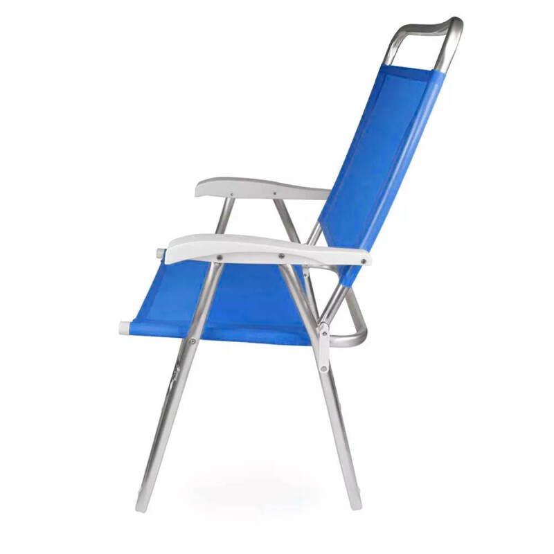 Set X 2 Sillas Master Plus Aluminio AZUL
