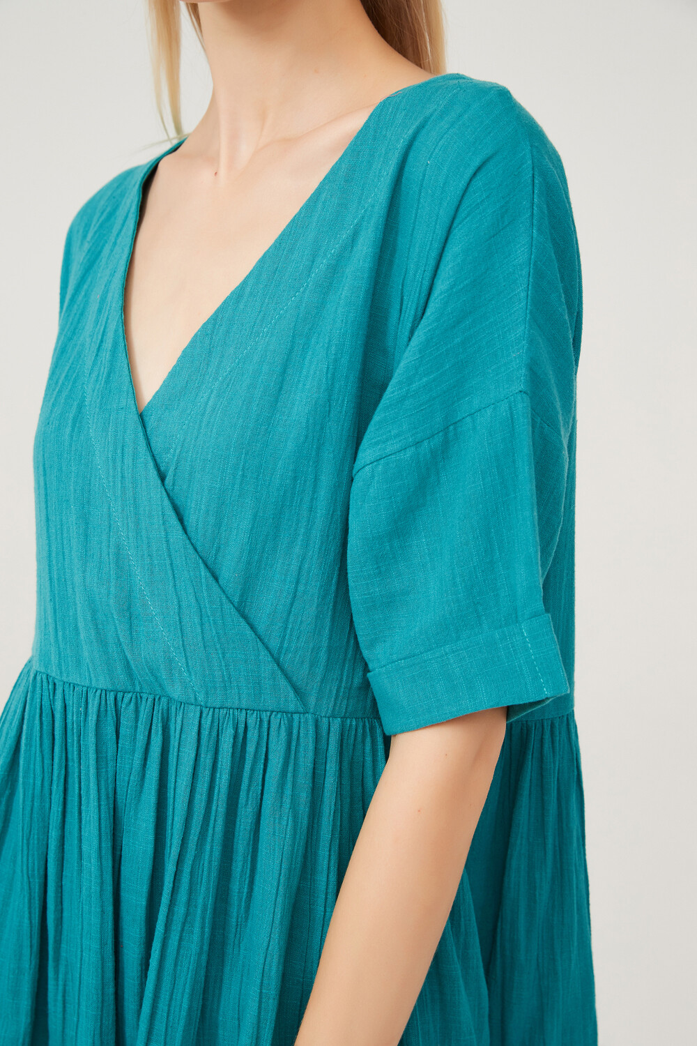 Vestido Radhi Verde Jade