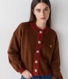 Preventa Cardigan Terro Winter Chocolate