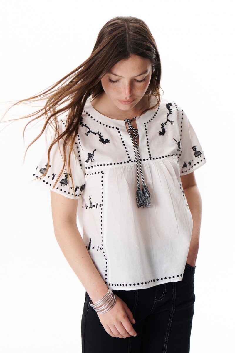 BLUSA MEZCAL BLANCO