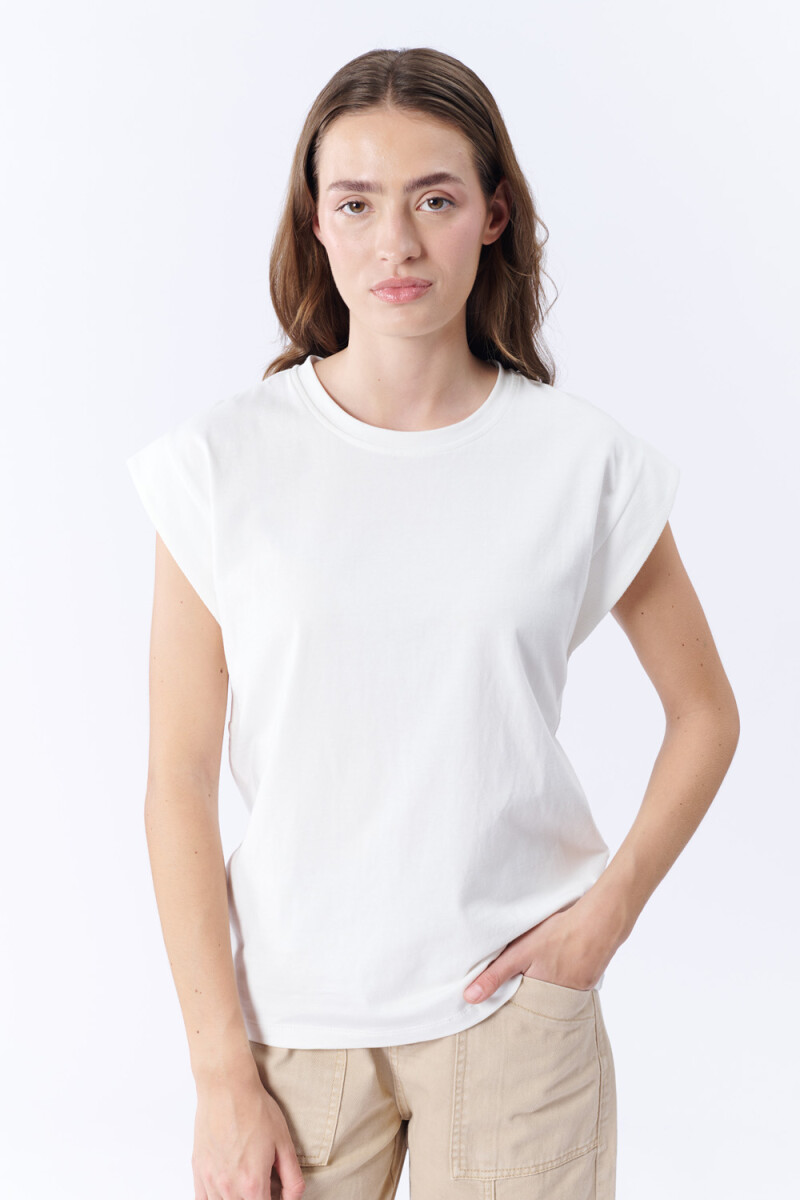 Remera Manga Sisa Crudo
