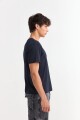 Remera básica manga corta AZUL MARINO