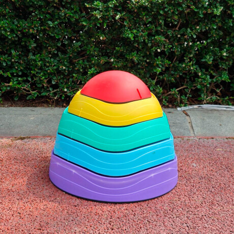Piedras Equilibrio Antideslizante X5 Niños Juguete Pla000415