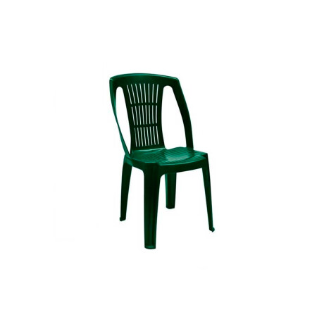 Silla Verde Sin Posabrazos Stella Mor Unica