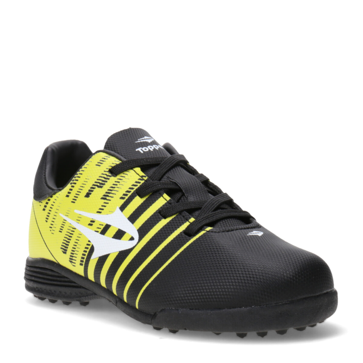 Championes de Fútbol 5 Infantiles Topper Kaiser II - Negro - Amarillo - Blanco 