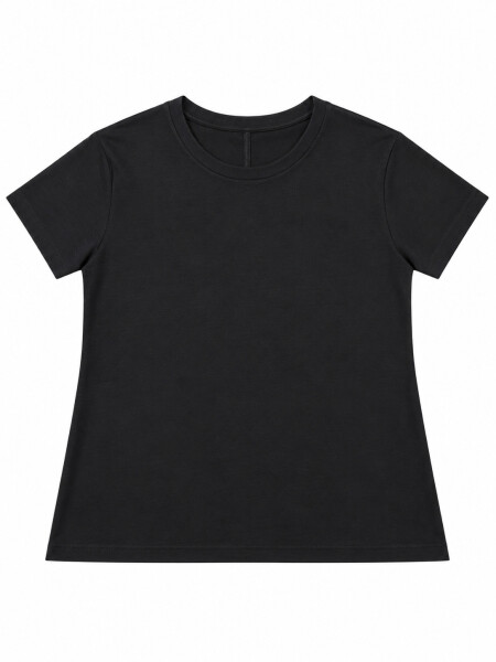 REMERA LESSA NEGRO