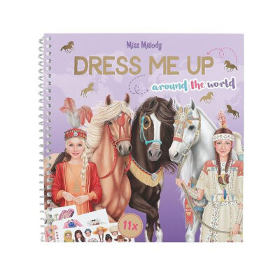 Cuaderno Caballos Miss Melody Dress Me Up Around The World Top Model Cuaderno Caballos Miss Melody Dress Me Up Around The World Top Model