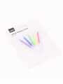VELA FLAMA COLOR SET X 5 MULTICOLOR