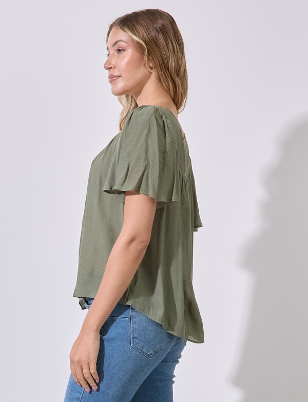 Blusa Puntilla VERDE