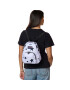 Mochila Half Pint Sprayed Stars Black
