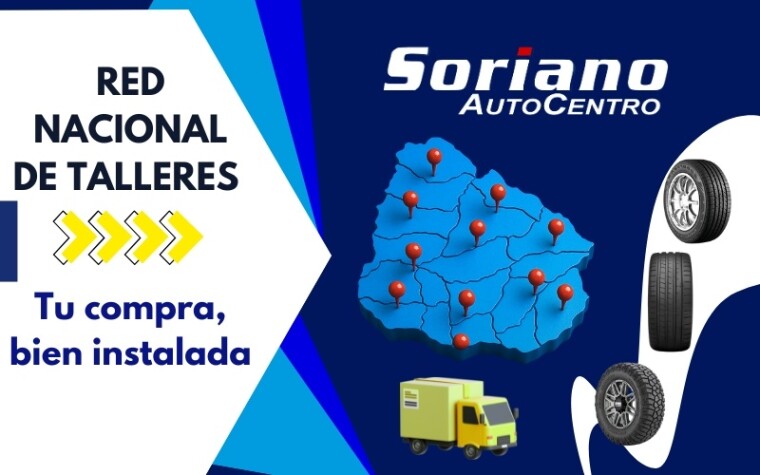 Talleres en todo el país, respaldo en cada kilómetro!