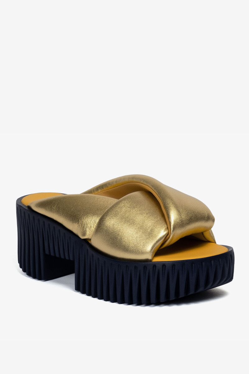 SANDALIA PLIA ANDA Oro
