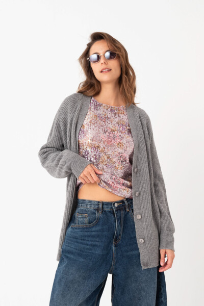CARDIGAN Gris