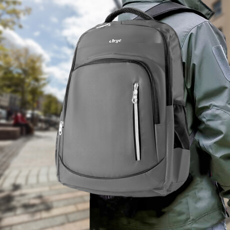 Mochila Urbana Arye 392 Canelones Gris